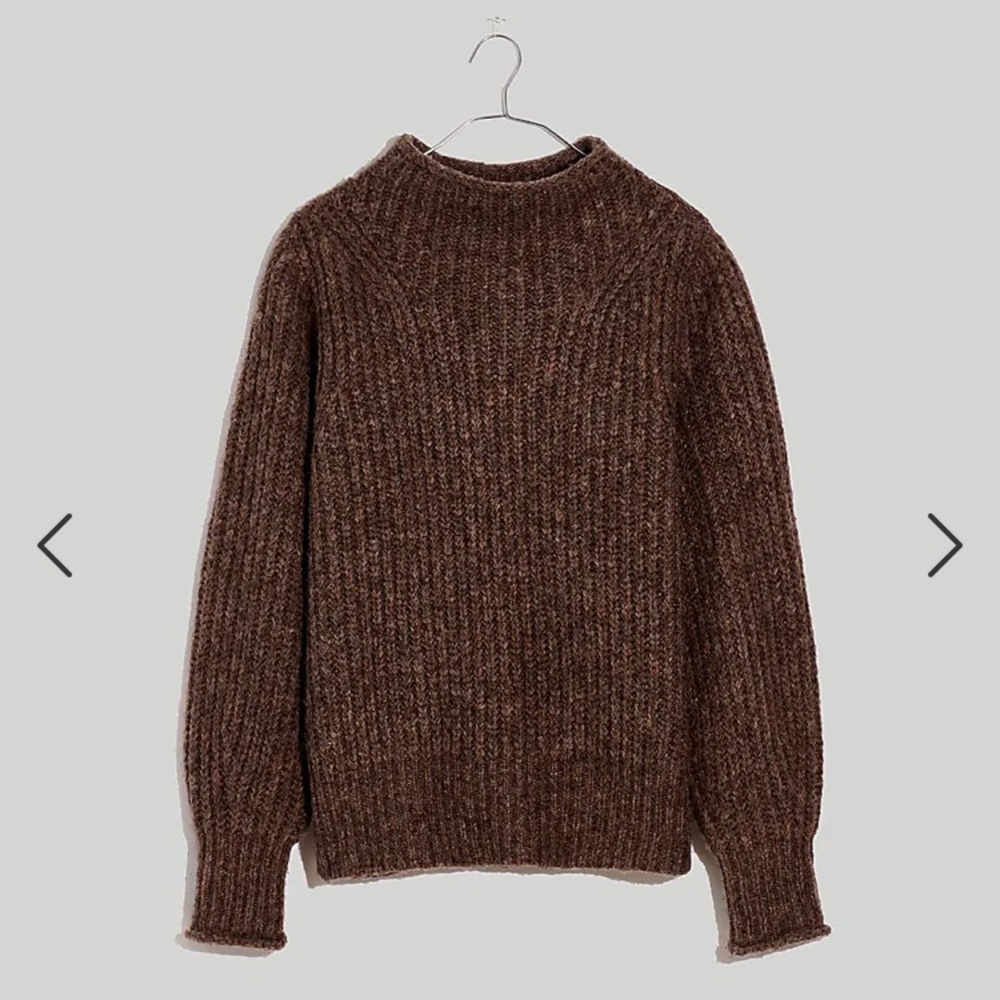 Madewell mock turtleneck sweater, 3x, NWT